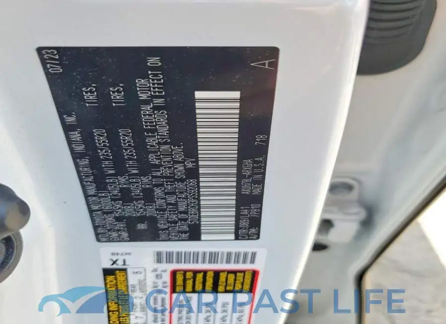 5TDEBRCH3PS592068# 13