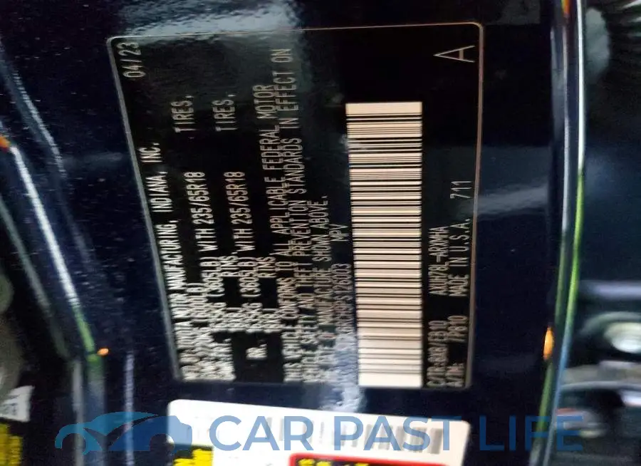 5TDKBRCH9PS126003# 13