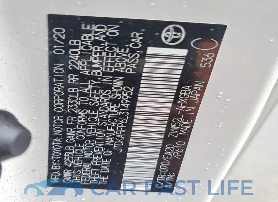 JTDKARFP6L3149952# 13