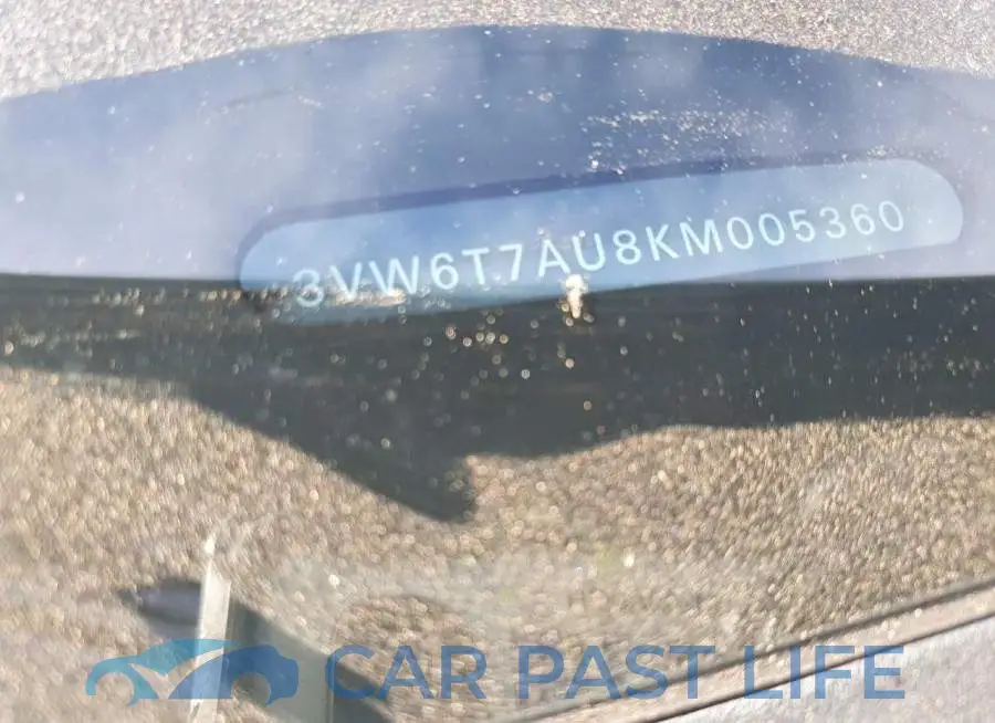 3VW6T7AU8KM005360# 12