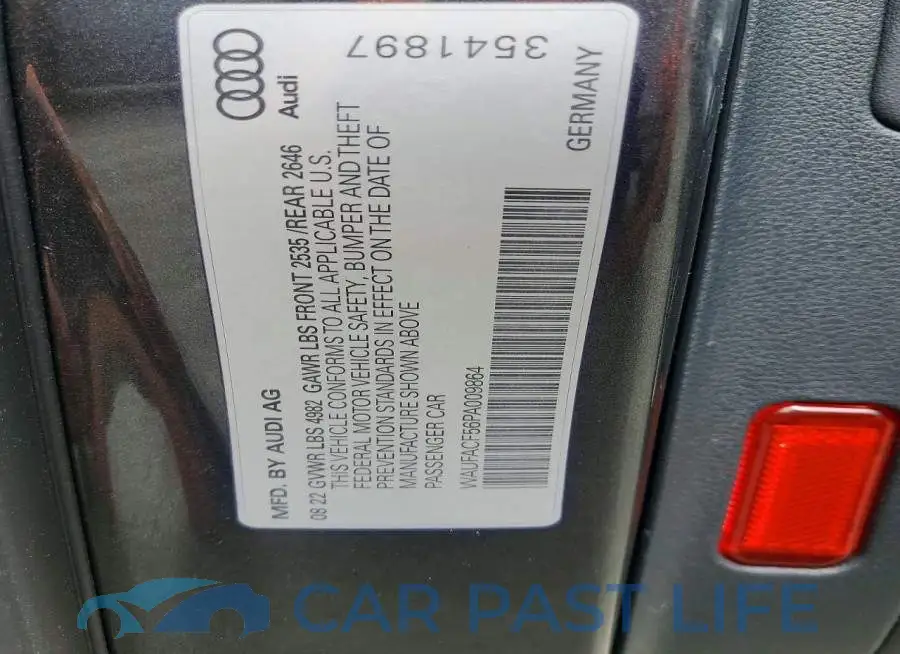WAUFACF56PA009864# 13