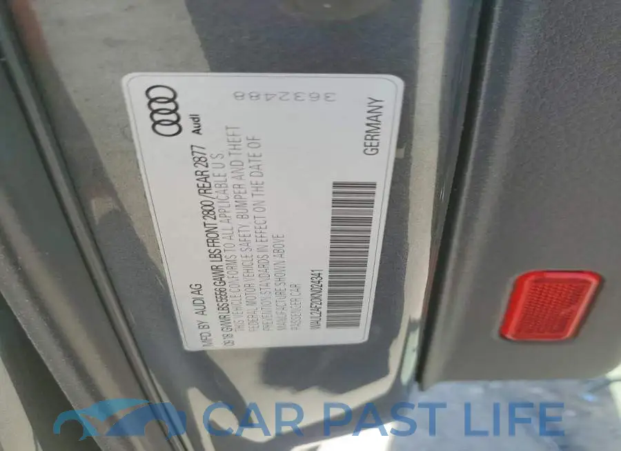 WAUL2AF20KN024341# 13