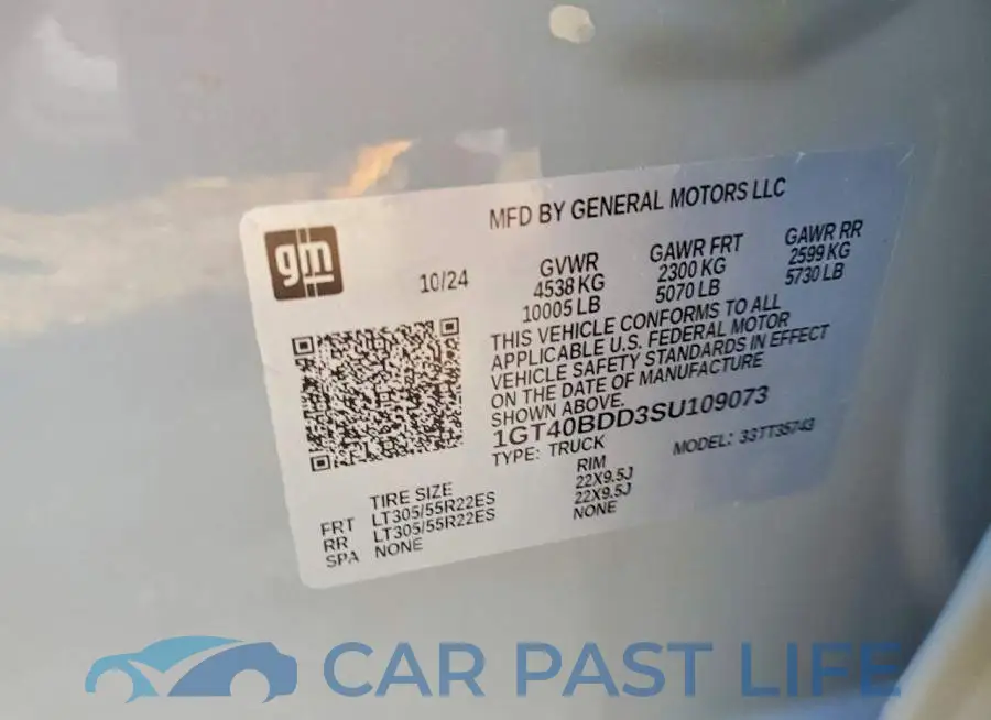 1GT40BDD3SU109073# 13