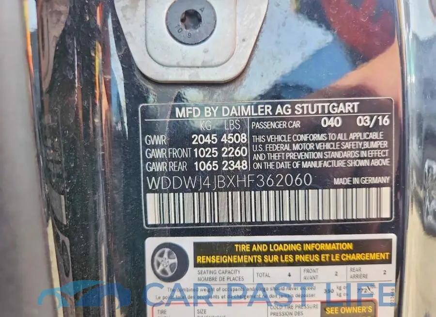 WDDWJ4JBXHF362060# 12