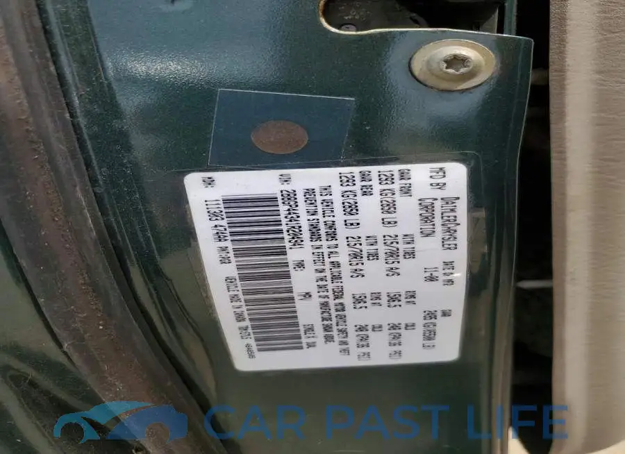 2B8GP44341R204941# 13