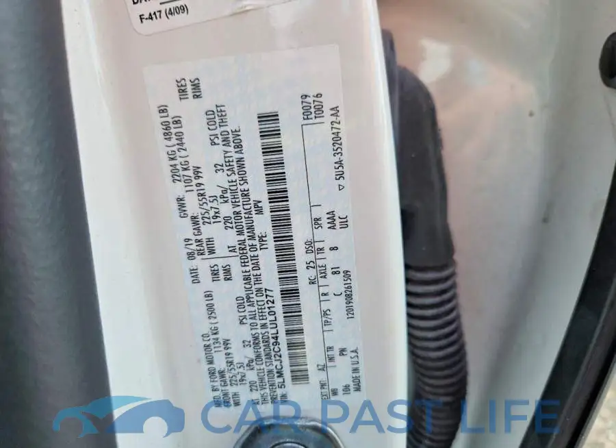 5LMCJ2C94LUL01277# 13