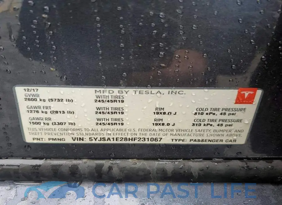5YJSA1E28HF231067# 13