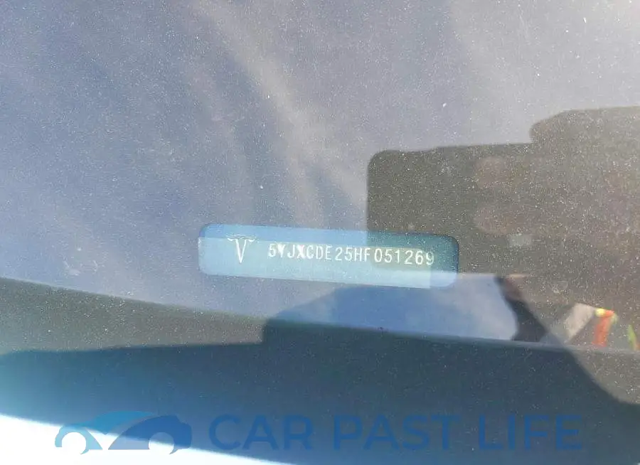 5YJXCDE25HF051269# 12