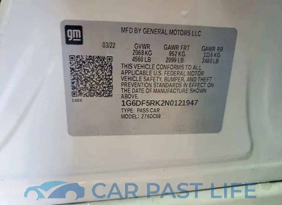 1G6DF5RK2N0121947# 13