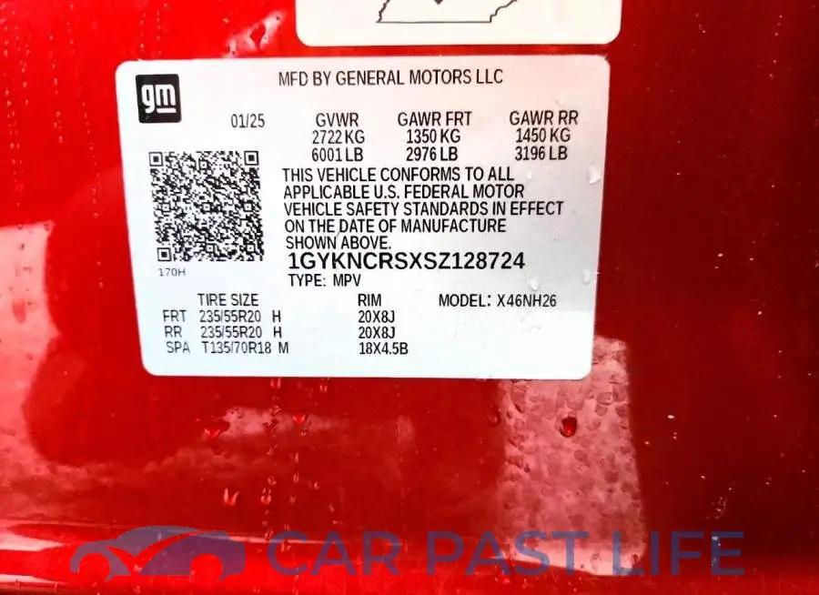 1GYKNCRSXSZ128724# 14