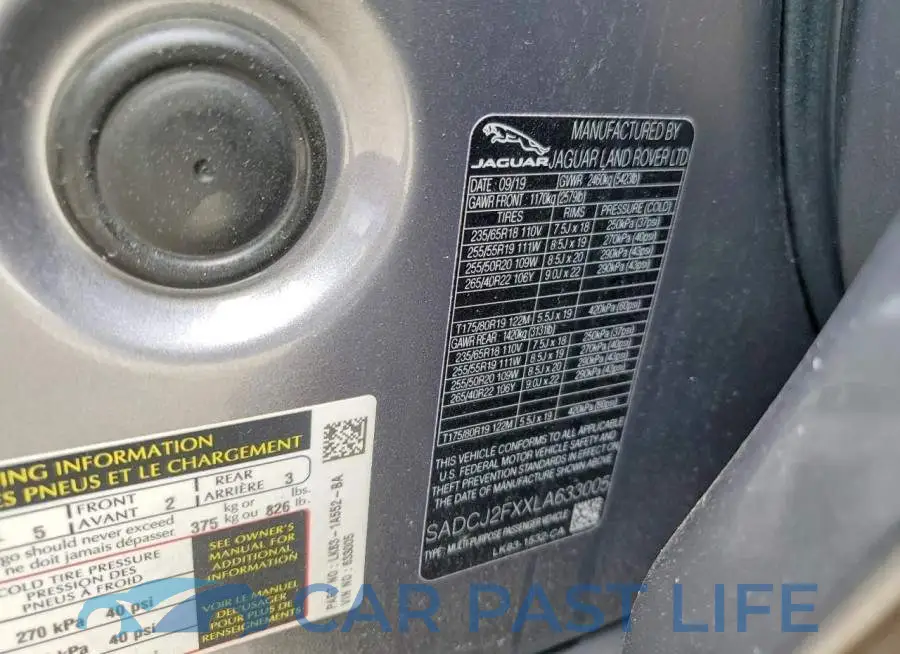 SADCJ2FXXLA633005# 13