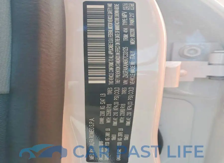 ZASPAKAN6K7C33125# 14