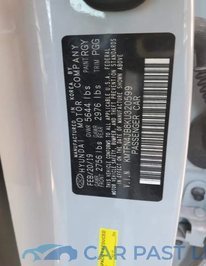 KMTFN4JB8KU320599# 12