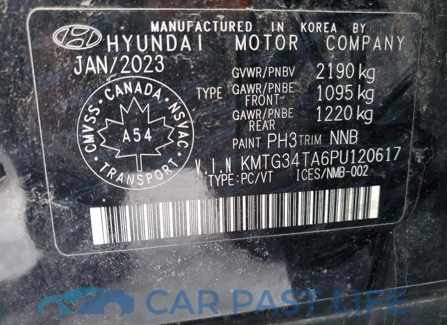 KMTG34TA6PU120617# 13
