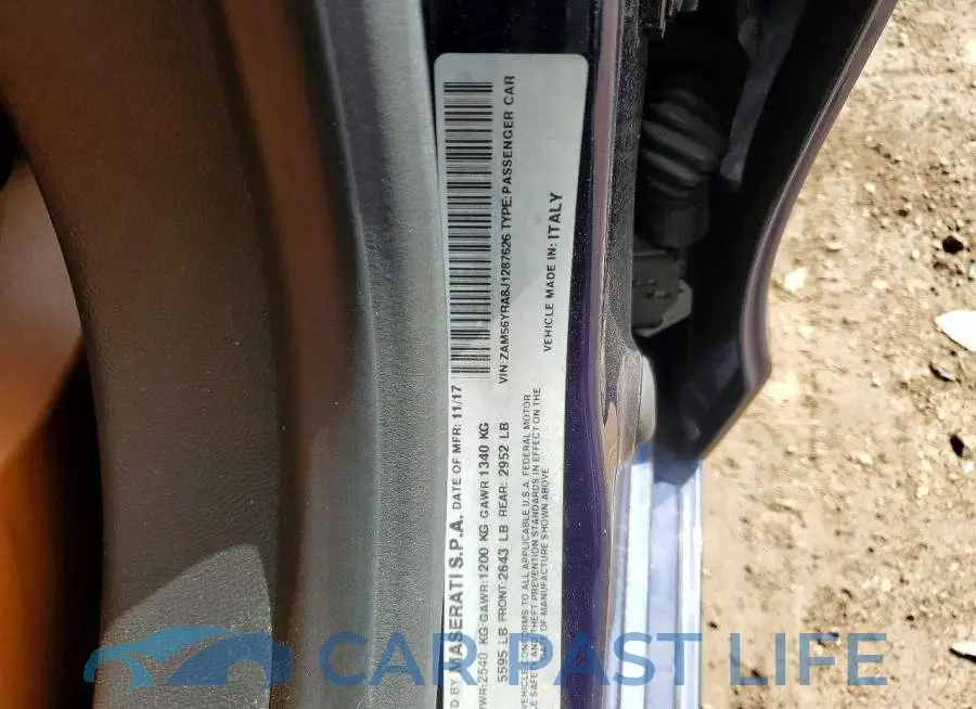 ZAM56YRA8J1287626# 12