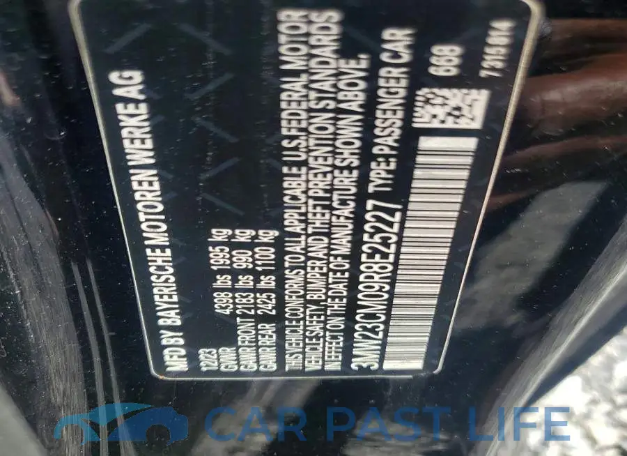 3MW23CM09R8E25227# 12