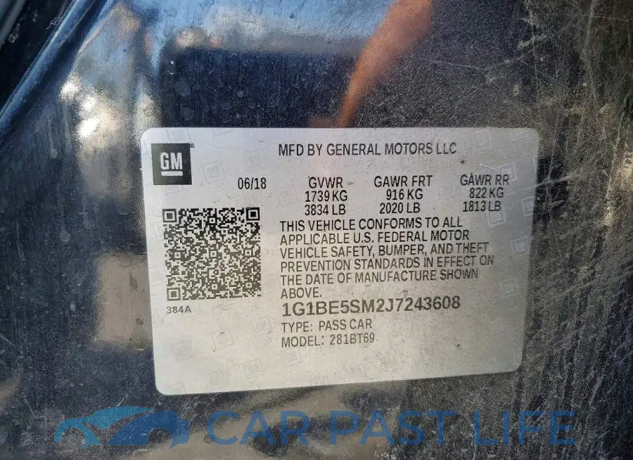 1G1BE5SM2J7243608# 12