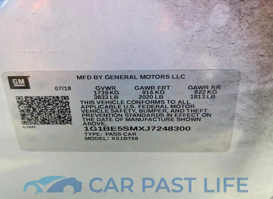 1G1BE5SMXJ7248300# 13