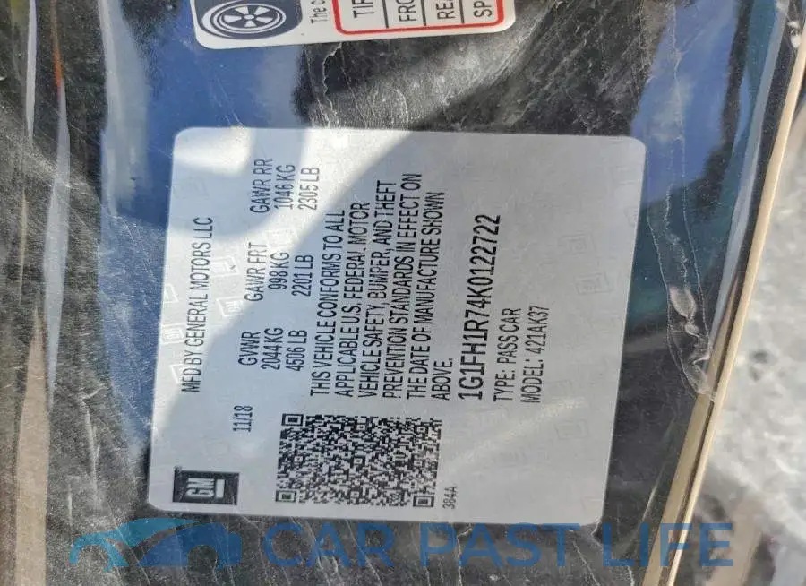 1G1FH1R74K0122722# 13