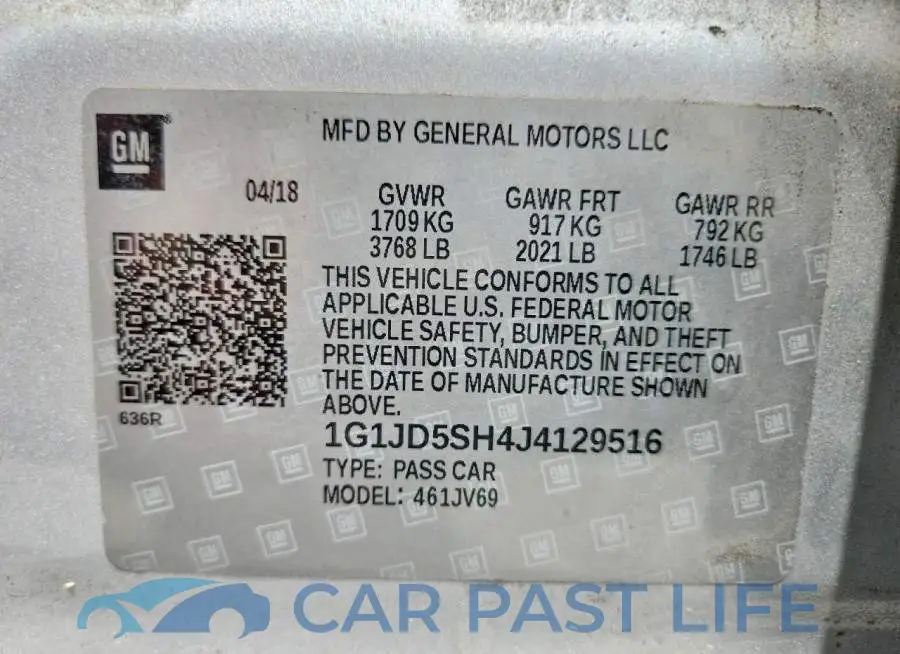 1G1JD5SH4J4129516# 12