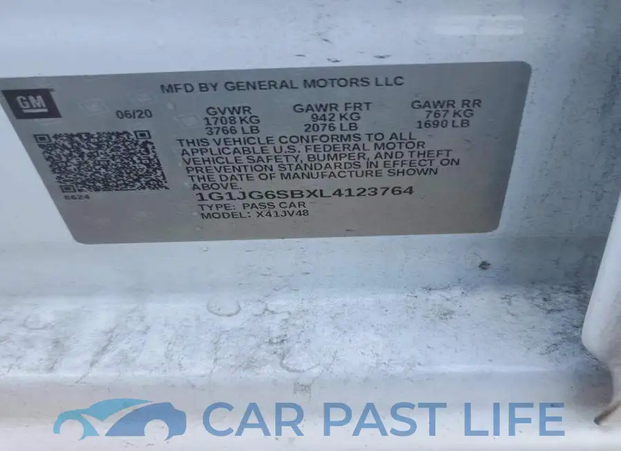 1G1JG6SBXL4123764# 12