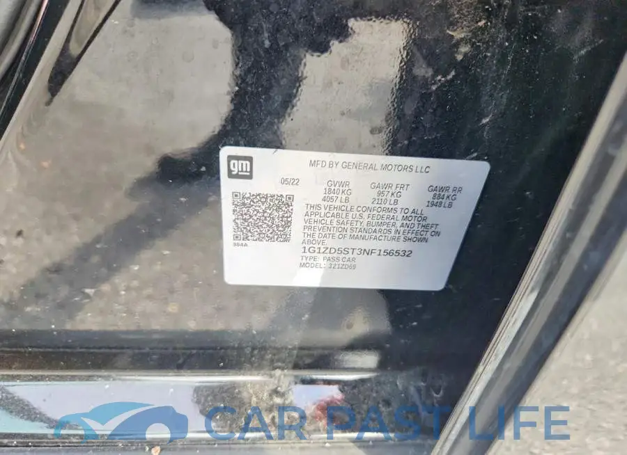 1G1ZD5ST3NF156532# 12