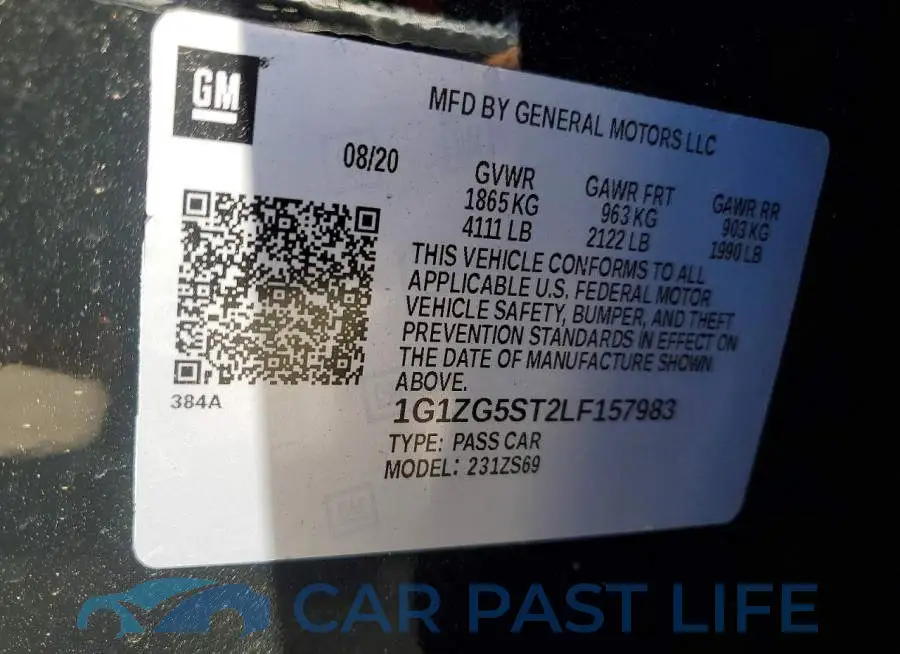 1G1ZG5ST2LF157983# 12