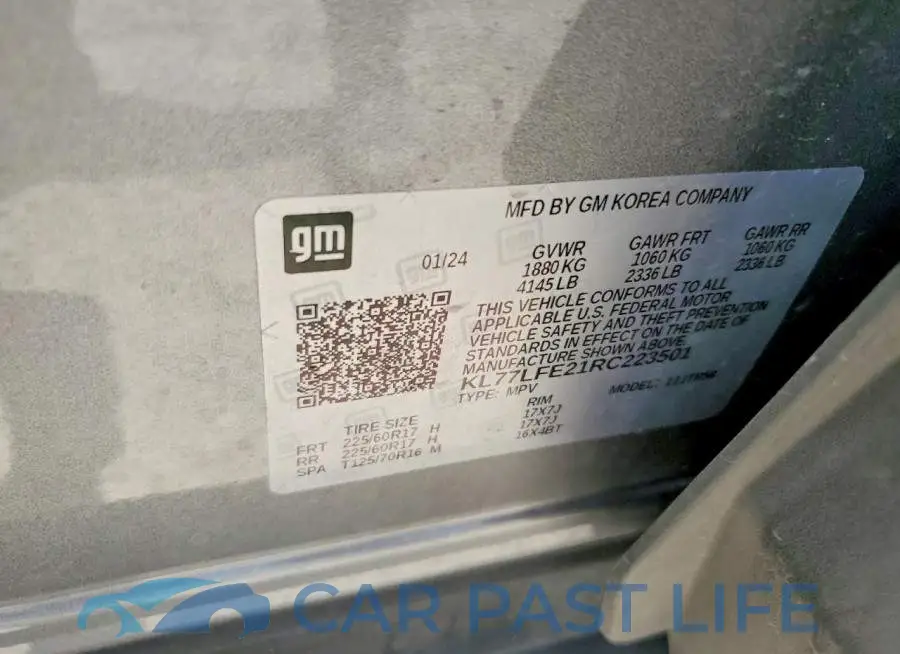 KL77LFE21RC223501# 13