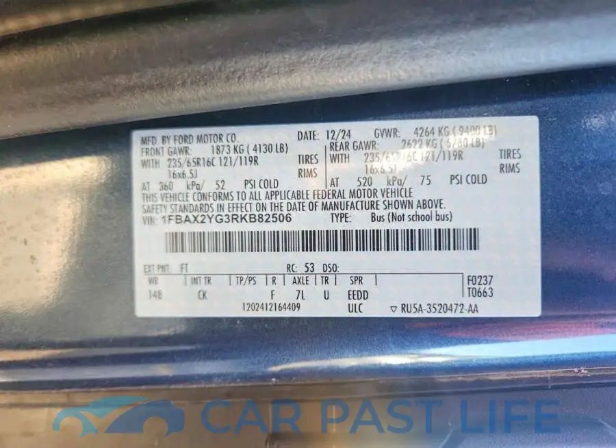 1FBAX2YG3RKB82506# 13
