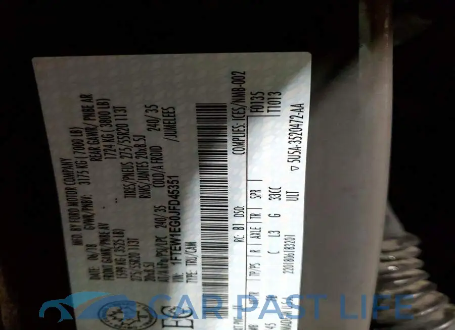 1FTEW1EG0JFD45351# 13