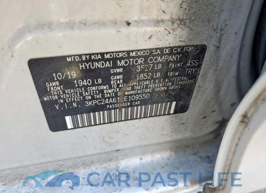 3KPC24A61LE109550# 12