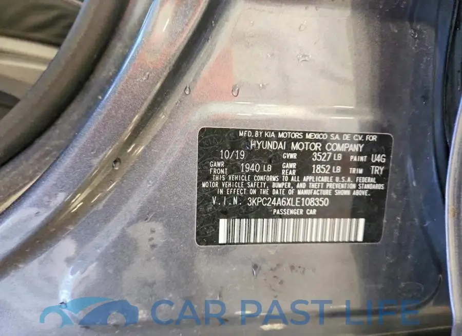 3KPC24A6XLE108350# 12