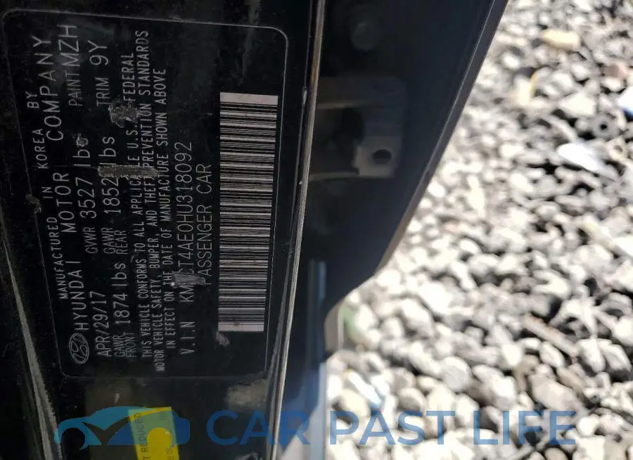 KMHCT4AE0HU318092# 13