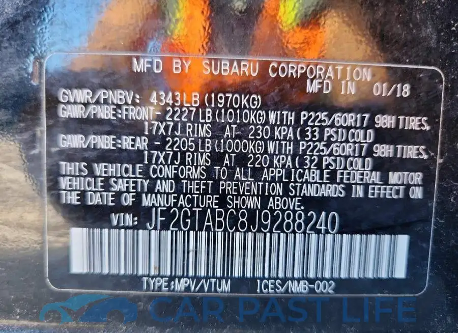 JF2GTABC8J9288240# 13