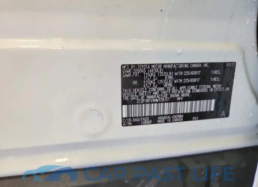 2T3P1RFV4MW178157# 13