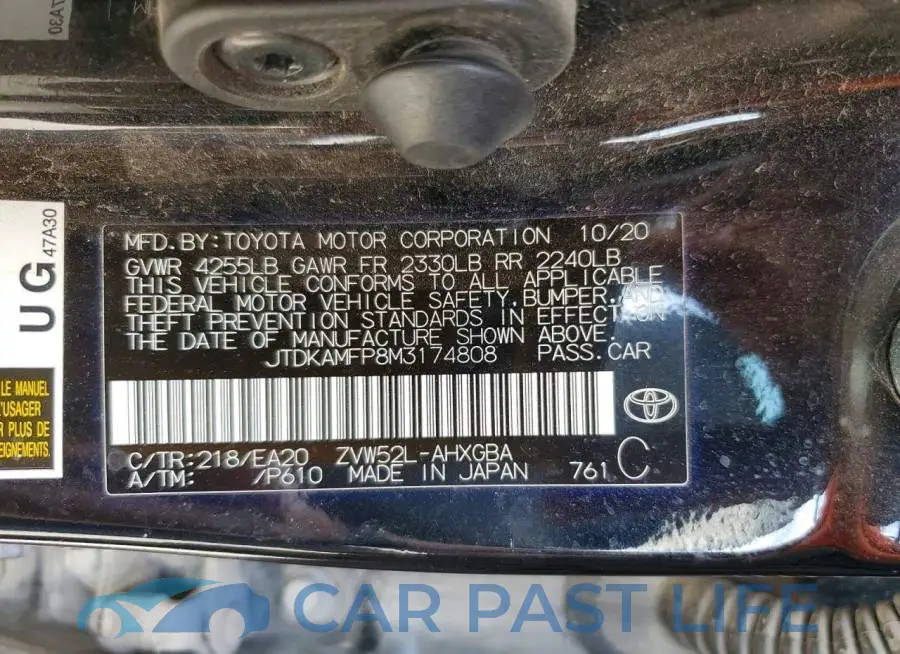 JTDKAMFP8M3174808# 13