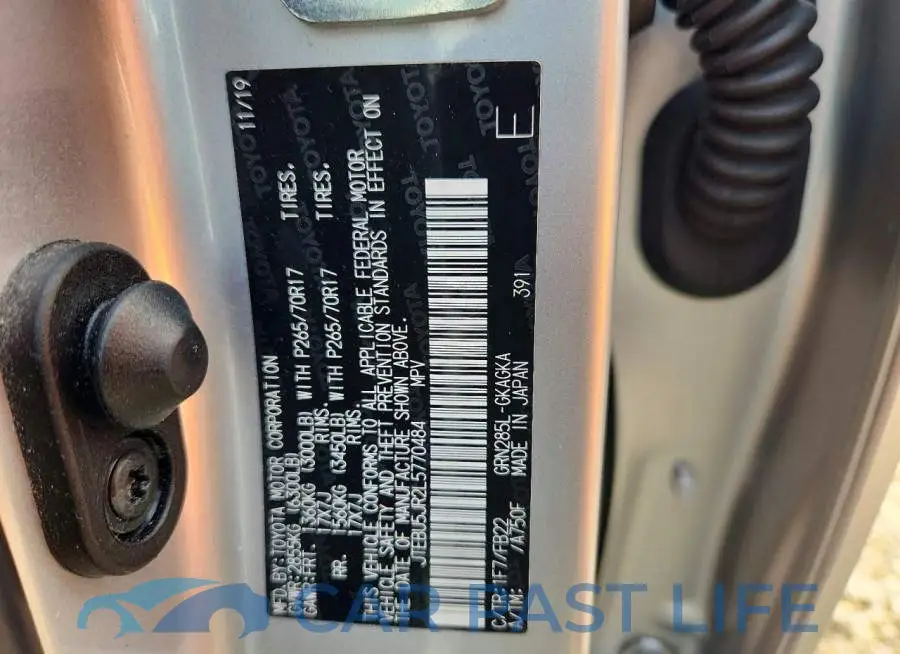 JTEBU5JR2L5770484# 13
