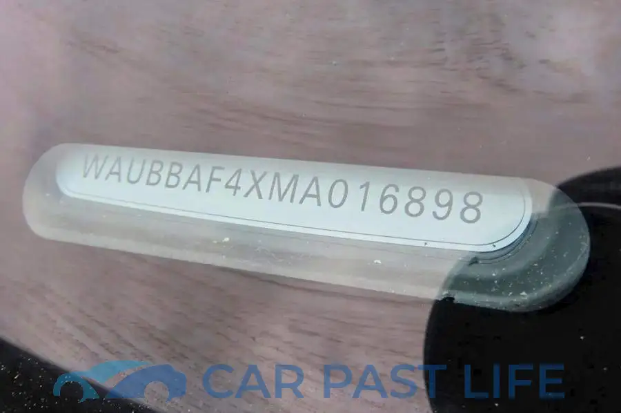 WAUBBAF4XMA016898# 9