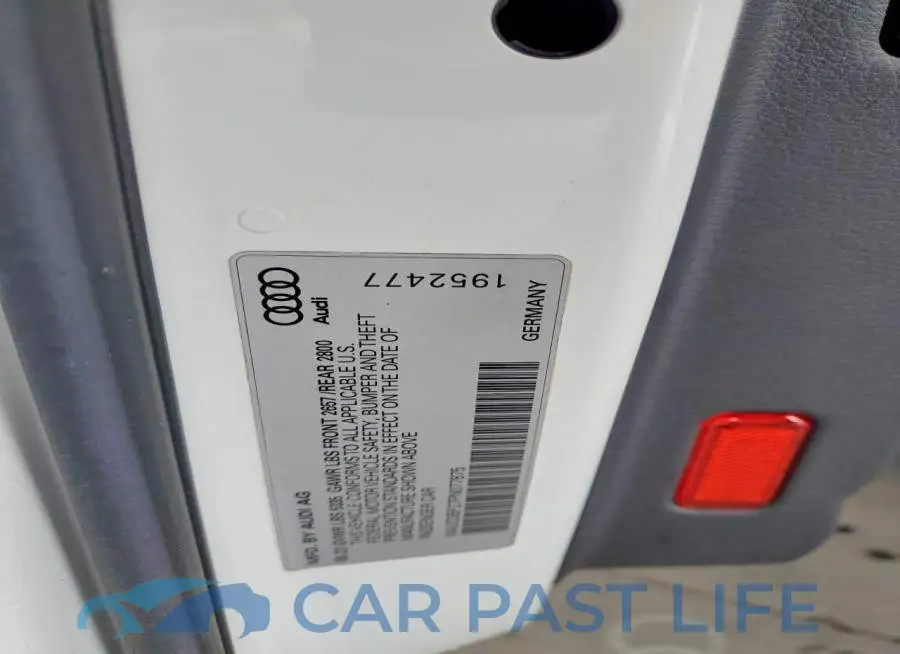 WAUD3BF27PN077875# 12