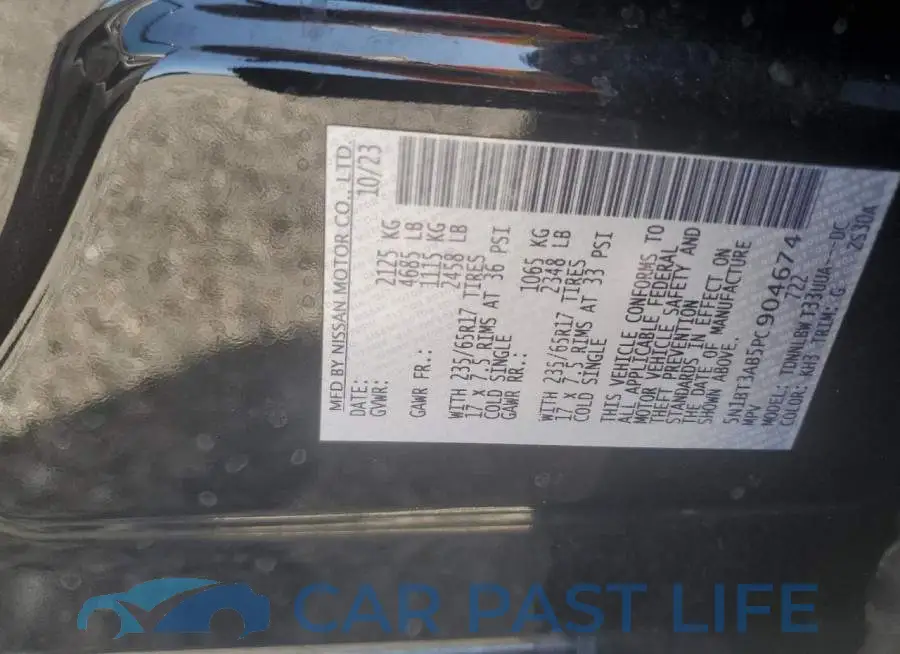 5N1BT3AB5PC904674# 13