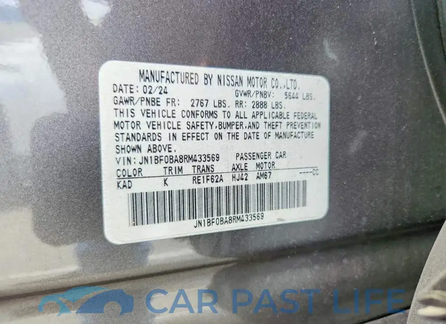 JN1BF0BA8RM433569# 13