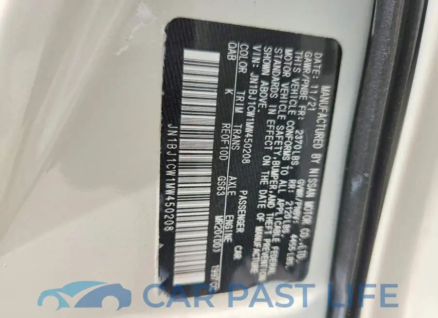JN1BJ1CW1MW450208# 14
