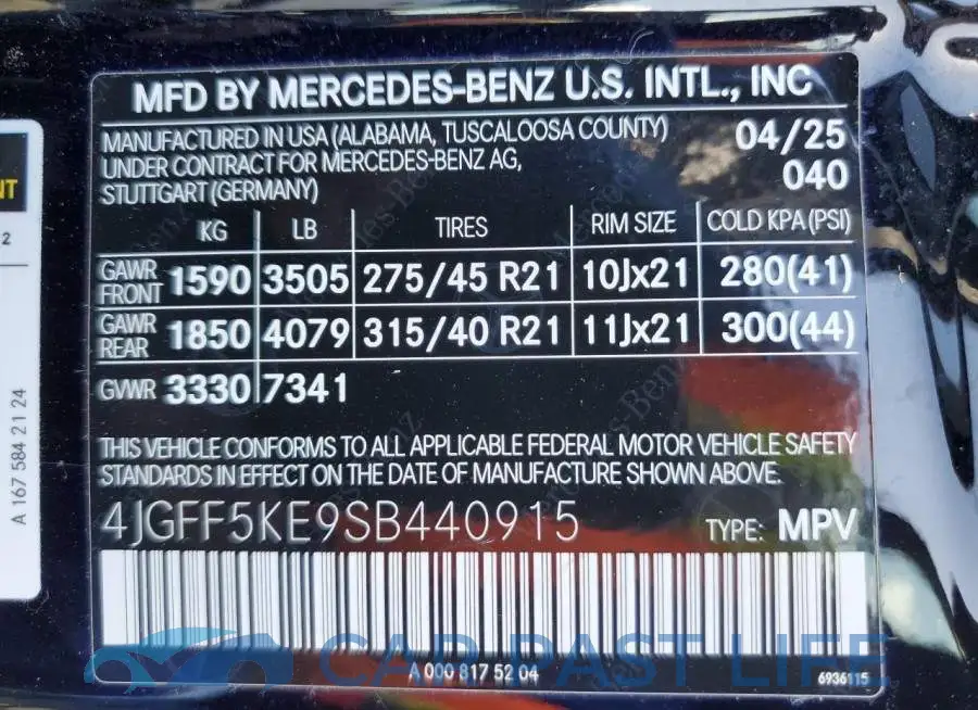 4JGFF5KE9SB440915# 13