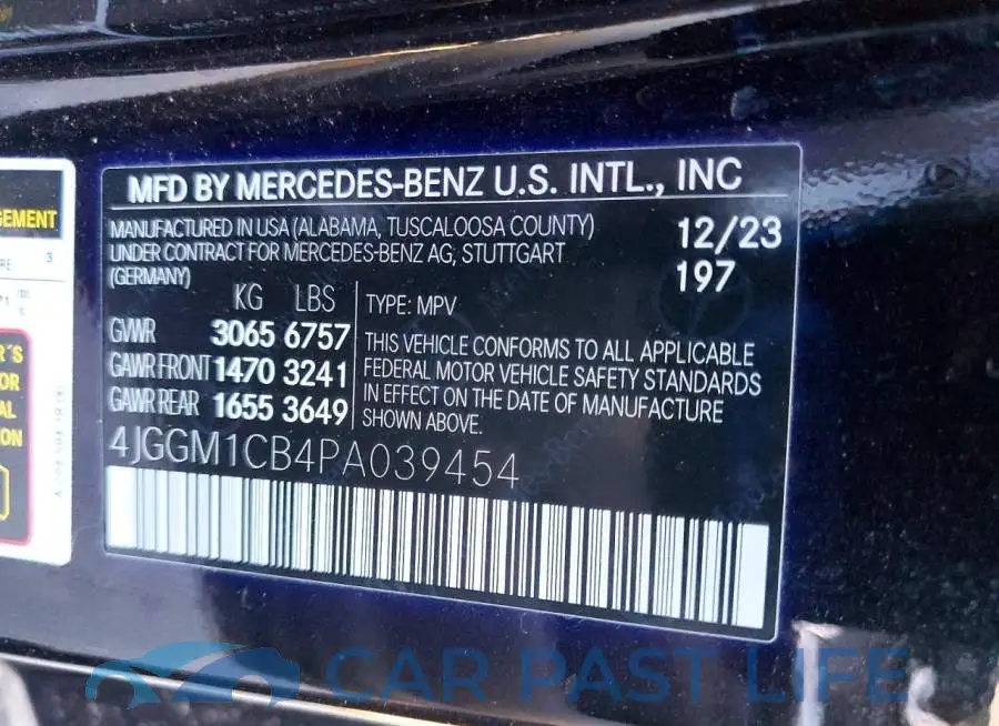 4JGGM1CB4PA039454# 13