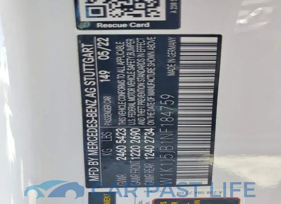 W1K1J5JB1NF184759# 13