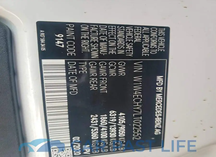 W1W4ECHY7LT022552# 13