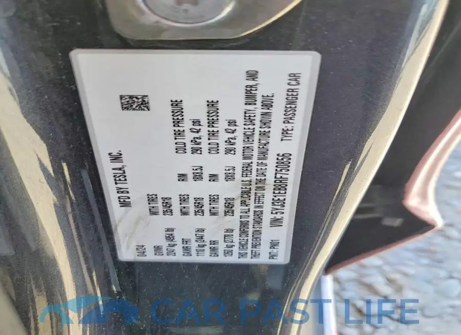 5YJ3E1EB8RF750856# 13
