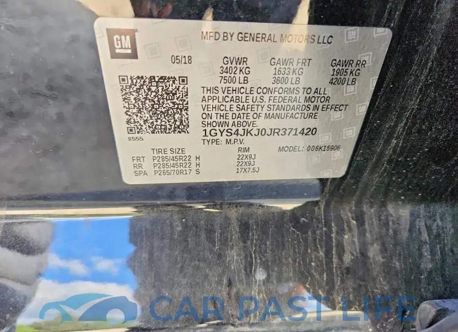 1GYS4JKJ0JR371420# 13