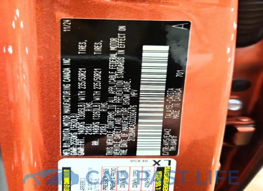 2T2BAMCA5SC090476# 14