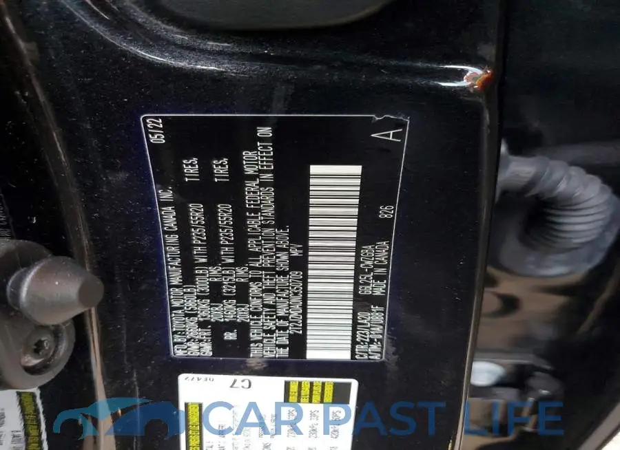 2T2JZMDA0NC350709# 12